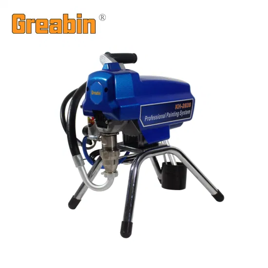 Electric High Pressure Airless Paint Spraying Machine 225bar 3000W Sprayer